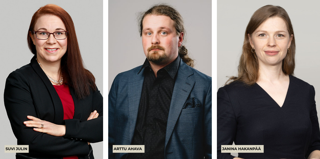 Suvi, Arttu ja Janina