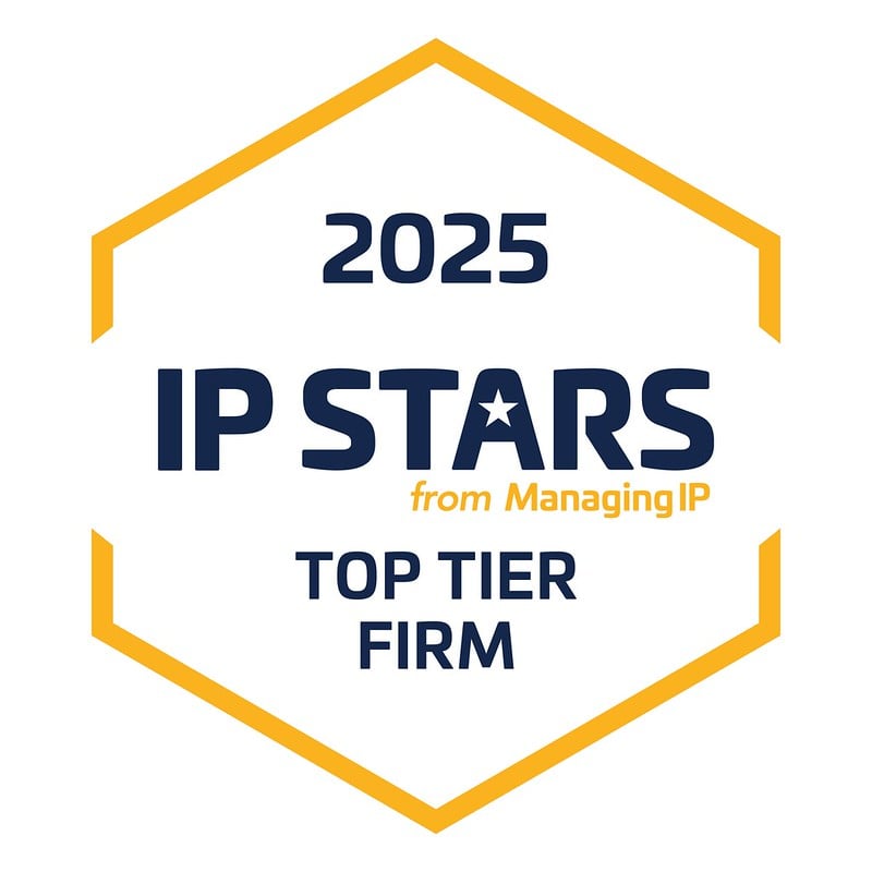 IP Stars top tier firm logo for Berggren